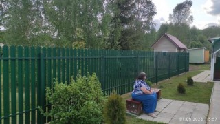 Забор из штакетника