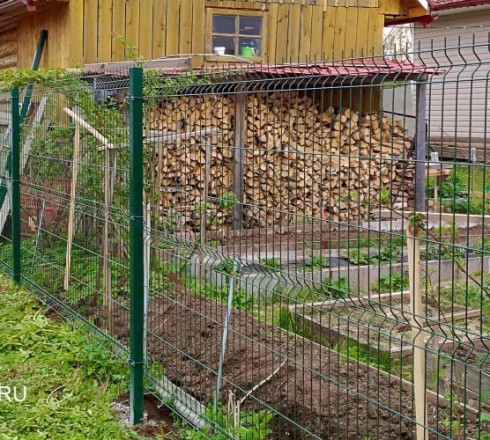 3Д забор секционный